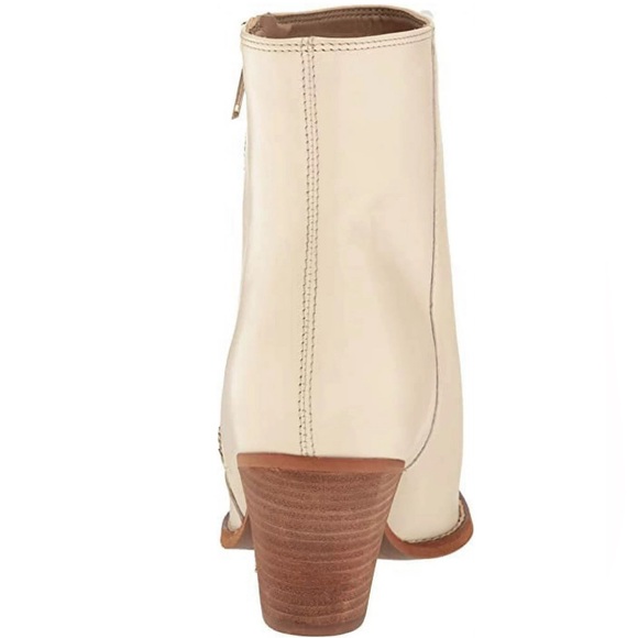 NWT Sam Edelman Womens Jane Leather Pointed Toe Ankle Boot. Color:Ivory Size:9.5 - Picture 16 of 17